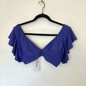 Missky Navy Butterfly Top Bikini